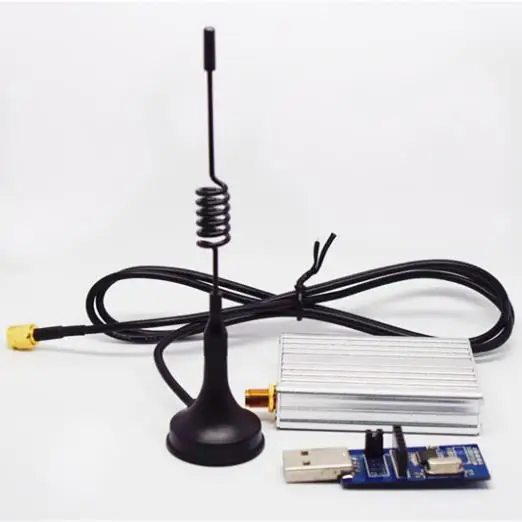 2sets/lot 3km 433mhz rf tx/rx module kit (SV652 + antennas + dongle) with TTL/RS232/RS485 port