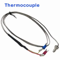 Capteur thermocouple à filetage E/K, 0-600 degrés