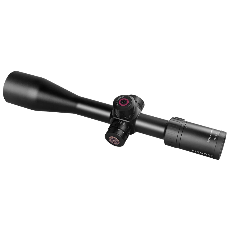 Imagem -02 - Westhunter-hunting Scopes Óptica Riflescope à Prova de Choque Vidro Gravado Retículo Iluminado Vistas Táticas Wt-l 420x50 Sfir Sfp