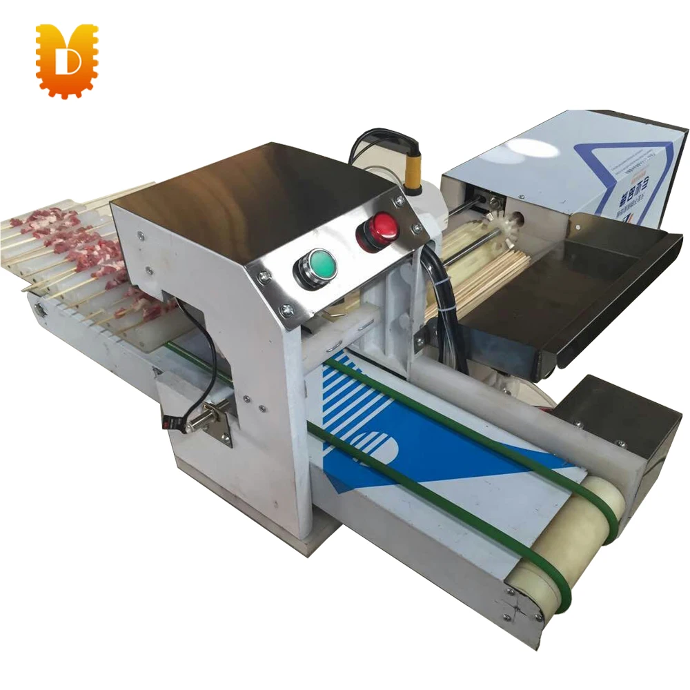 automatic satay skewer machine / mutton kebab machine / satay string making machine