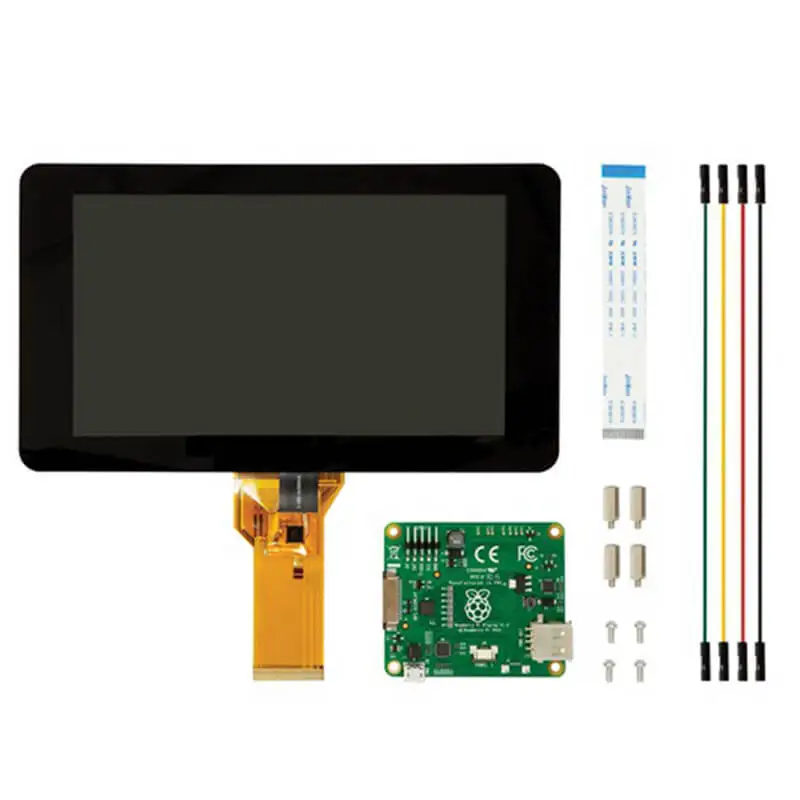 

Elecrow Raspberry Pi Display Touch Screen 7 Inch 10 Finger Monitor LCD TFT 800 x 480 Easy Use Display for Raspberry Pi 3B 2B+