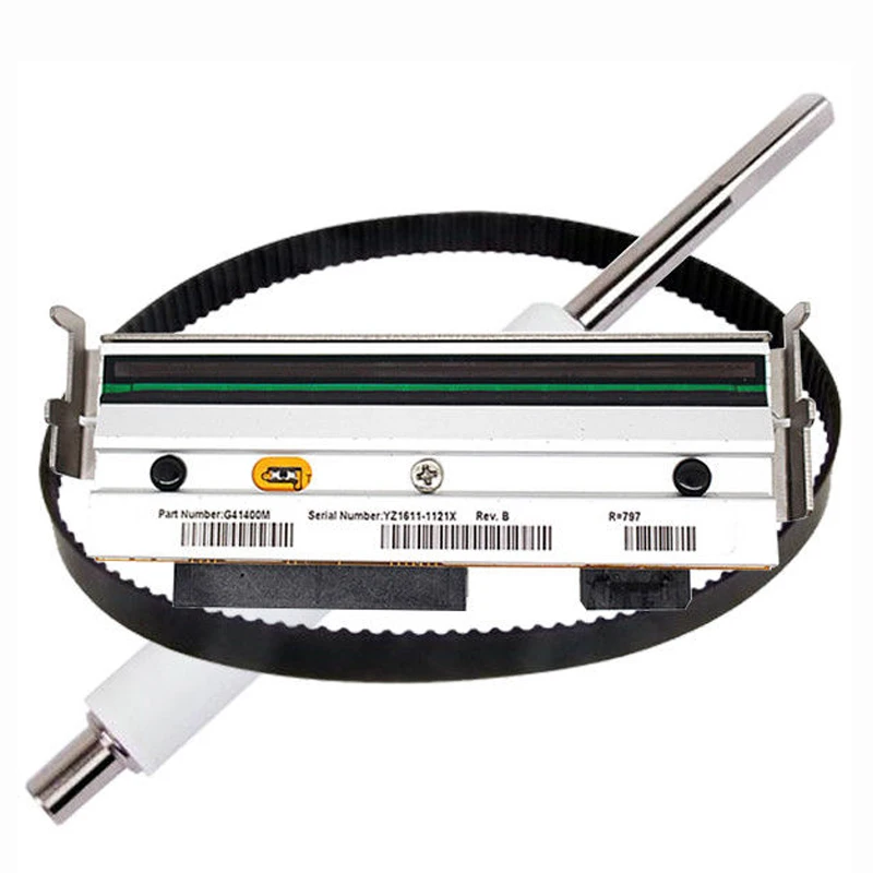 

New Thermal Tranfer Printhead & Roller & Belt For Zebra Z4M Z4M+ Z4000 Thermal Barcode Printer 203dpi G79056-1M