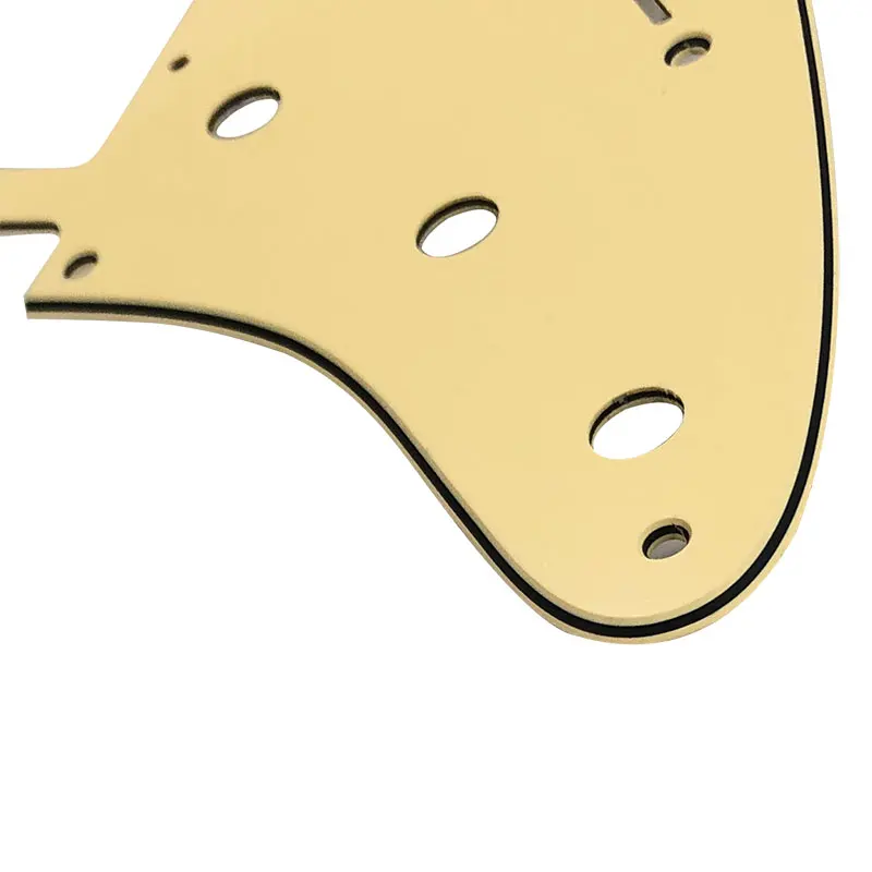 Quality Guitar Parts For US Left Handed 57\' 8 Screw Holes Strat Guitar Pickguard With PAF Humbucker HSS Scratch Plate