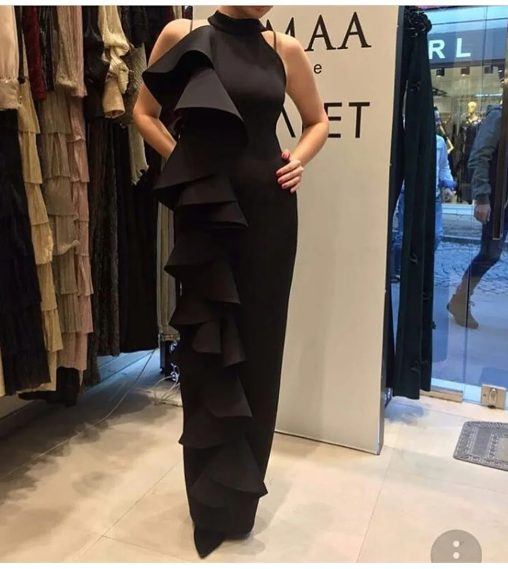 Robe de soirée longue en forme de sirène, grande taille, tenue de soirée, de Cocktail, arabe, dubaï, 2022