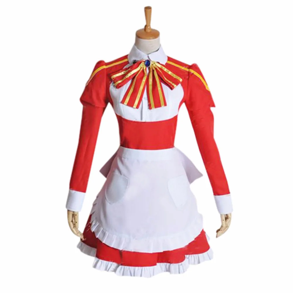 Lisbeth Dress Cosplay Sword Art Online Lisbeth Maid Dress Cosplay Costume Custom Made Any Size