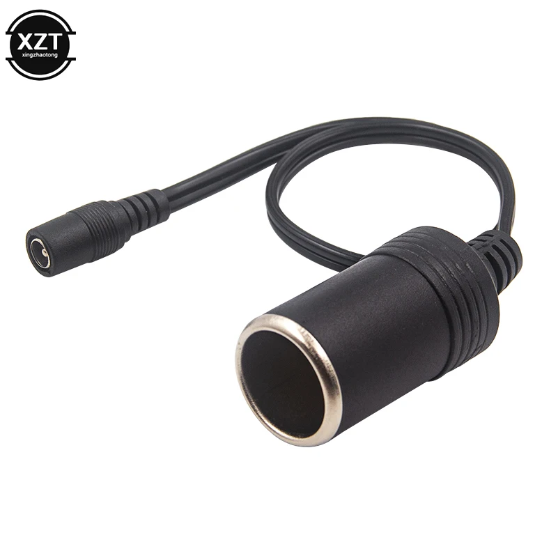 Dc 5.5X2.1Mm 10A 120W Mannelijke Vrouwelijke Om Auto Sigarettenaansteker Vrouwelijke Socket Voeding Plug Kabel cord Oplader Adapter