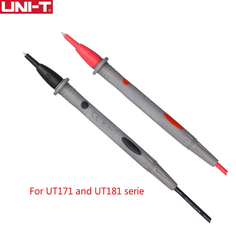 UNI-T UTL-28  Probes and Test Leads double insulated wire removable tip shield sleeve  lantern type input terminal For UT171 181