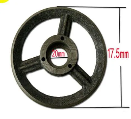 Meat Grinder Parts cutter belt wheel 175mm width 12mm