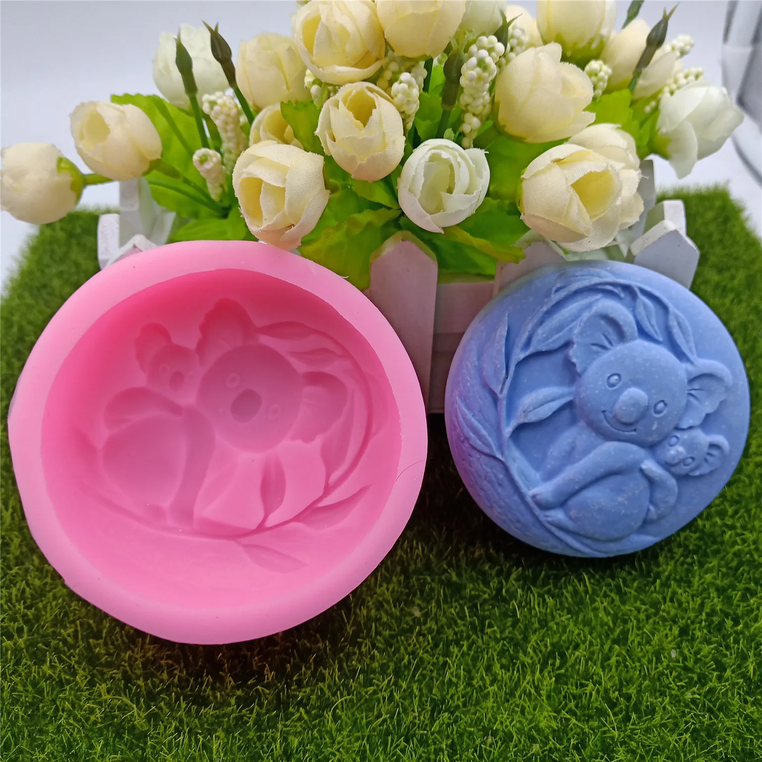 Koala Design Silicone Soap Mold Decorative Cake Molds Fragrance Wax Crafts Aromatherapy Gypsum Mold