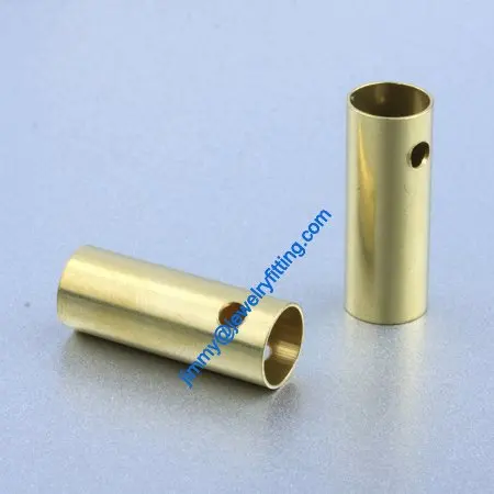 

Copper Tube Conntctors Tubes jewelry findings 9*24mm ship free 1000pcs copper tube Spacer beads