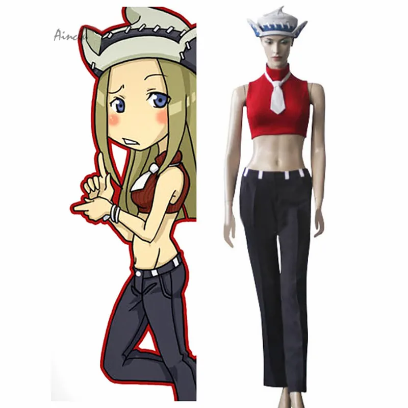 

Ainclu Customize Free Shipping Cosplay Anime Free Soul Eater Lizu Thompson Party Cosplay Female Halloween Christmas Costume