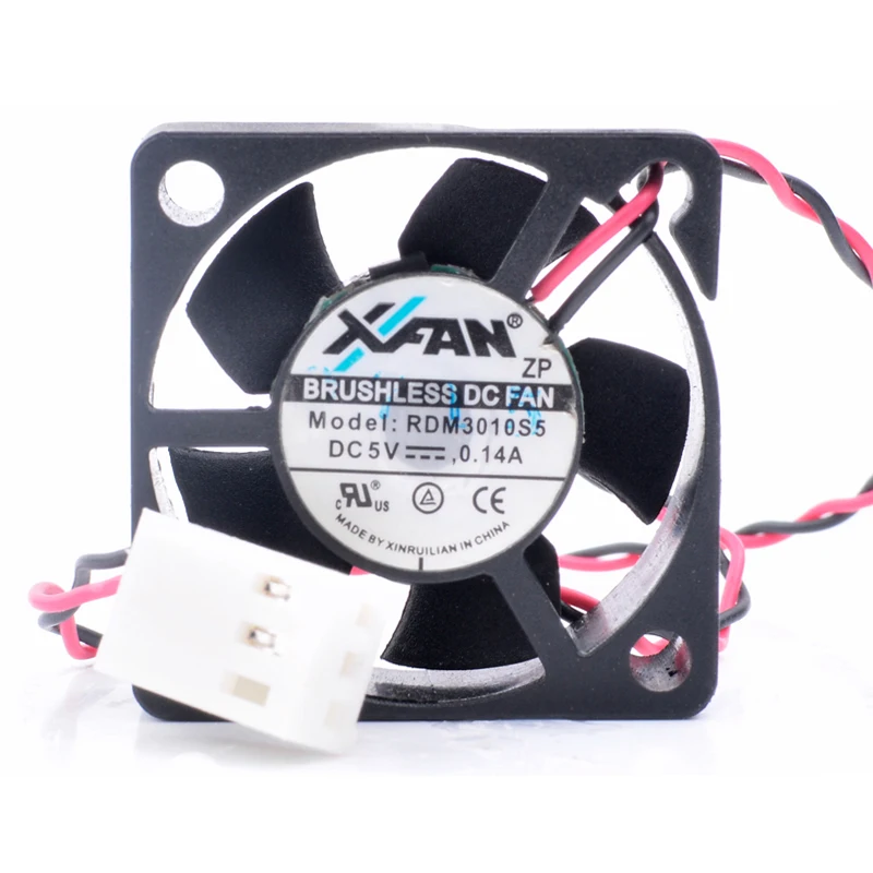 Original RDM3010S 3cm 3010 30mm fan 30x30x10mm 5V 0.14A large air volume miniature small cooling fan