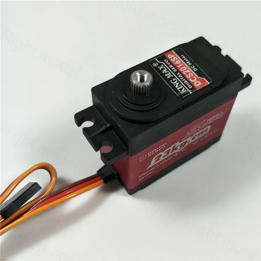 KINGMAX DCS2016SP Waterproof Digital High Voltage Servo For 28-50CC RC Airplane Entry Level Car Robot