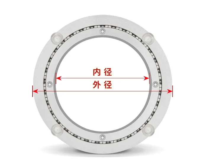 Aluminum alloy turntable Display rack,Swivel Plat Table rotary Glass rotating base,Non-slip,high load-bearing,furniture hardware