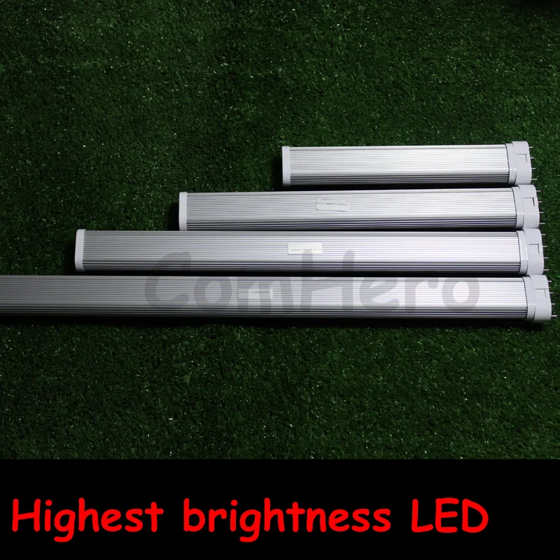 

4 pin led 2g11 led tube Light 9W 12W 15W 18W 22W SMD2835 36W ampoules 2g11 clear cover frosted Cover 85-265V Warm/Cool White