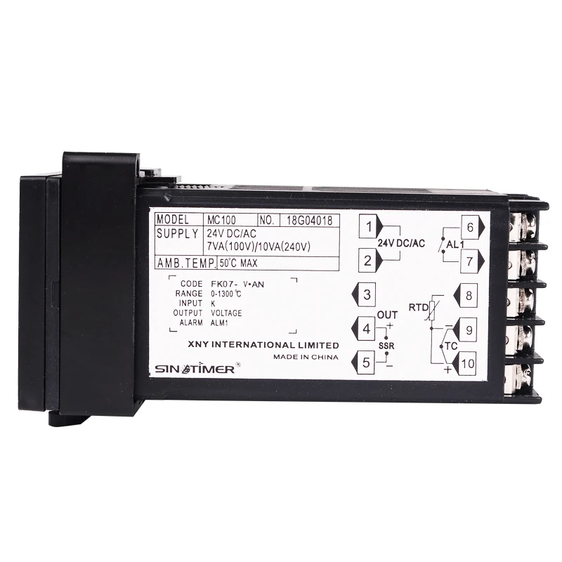 Digital Thermostat PID Temperature Controller Regulator in 24V DC AC, Thermocouple K or J sensor Input, Voltage Output for SSR