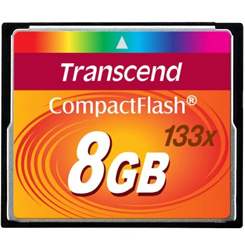 Original Transcend Professional Memory card 8GB 16GB 32GB High Speed CF Card 133x Compact Flash For DSLR Camera Full HD 3D Video