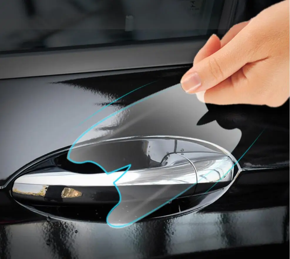 High Quality Car TPU Door Handle Cover Film Sticker Protective For Mazda CX30 CX-30 2019 2020 Protector Car Interior Accessories