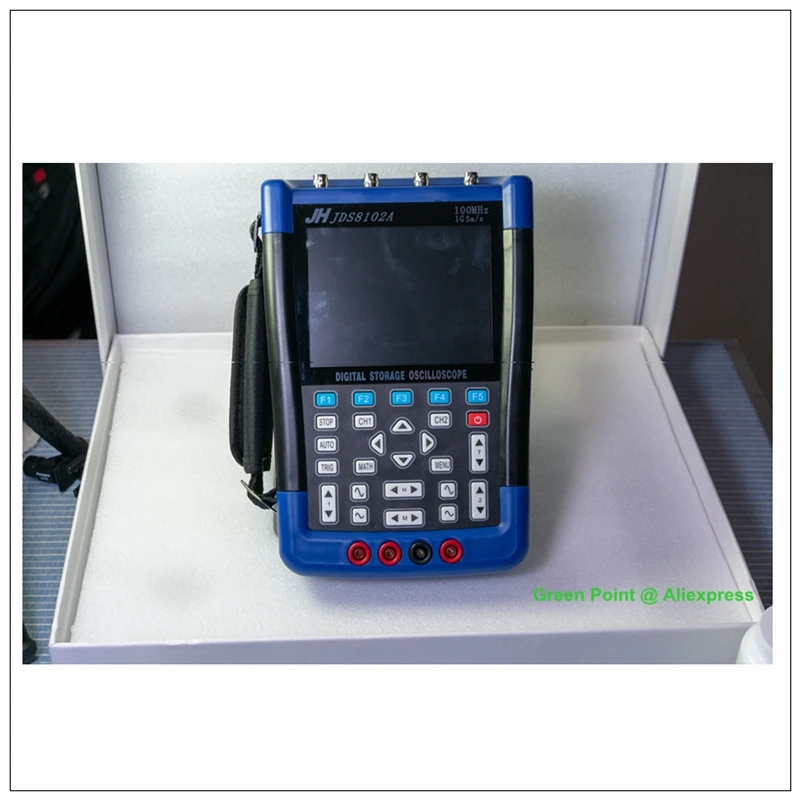 Jinhan JDS8102A يده ملتقط الذبذبات الرقمي 500 متر/الثانية معدل أخذ العينات الالكترونيات المهنية المتر قنوات إشارة مولد