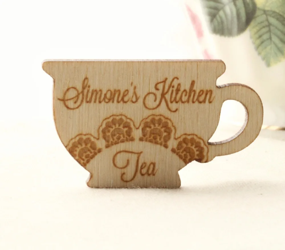 Custom Tea party favor gift invitation tags,Tea pot tags,wedding tags