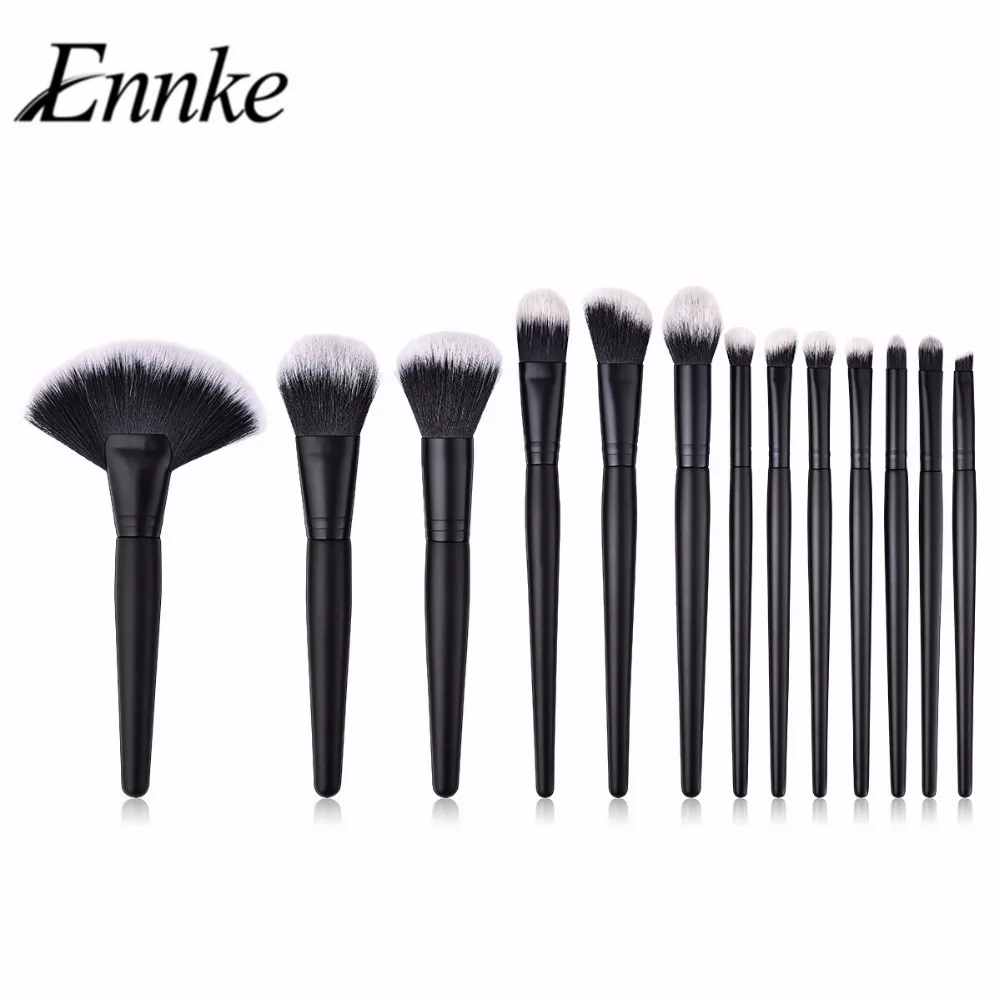 

Pro 13 Pcs Makeup Brushes Set Powder Foundation Contour Eye Shadow Eyeliner Lip Blending Cosmetic Beauty Make Up Brushes Tools