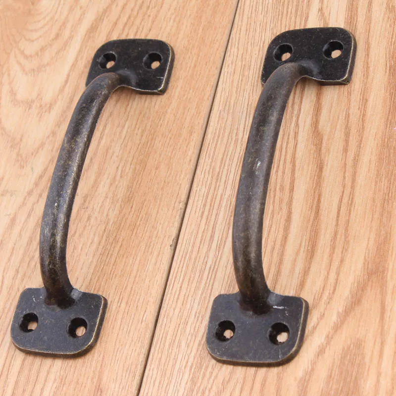 

Rustico vintage simple unfold install furniture handles antique bronze kitchen cabinet drawer pulls knobs cheaper diy handles