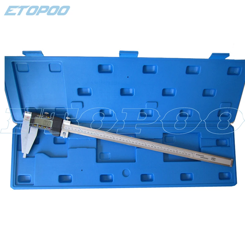 Imagem -06 - Medidor Eletrônico de 0500 mm 20 Polegadas para Trabalho Pesado Calibre Vernier Digital Ferramenta de Medição com Ponta de Mandíbula