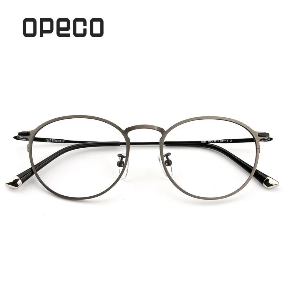 

New arrived Hotsale retro pure titanium progressive multifocal Photochromic Anti Blue Clear Lens Prescription eyeglasses #38285