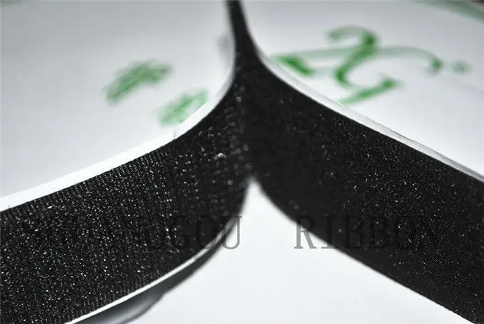 

1 inch(25mm) width x 27yards length.ALL Purpose fastening tape With Super Adhesive Backing hook and loop.