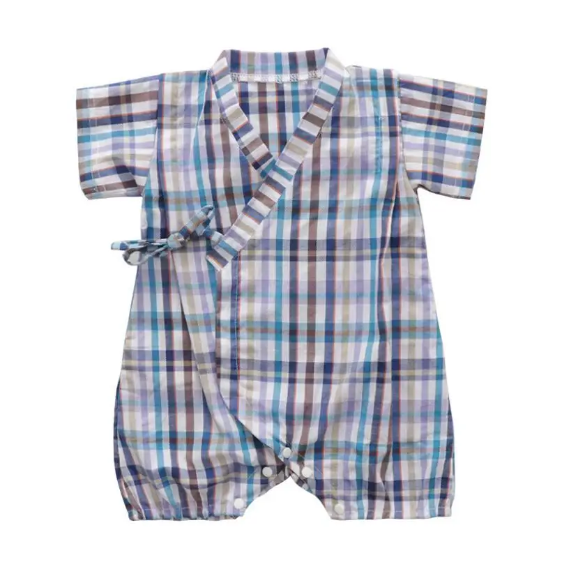 Kimono Newborn Baby Boys Girls Clothes Japanese Style Kids Rompers Pajamas Robes Bathrobe Uniform Clothes Infants costume  Y833