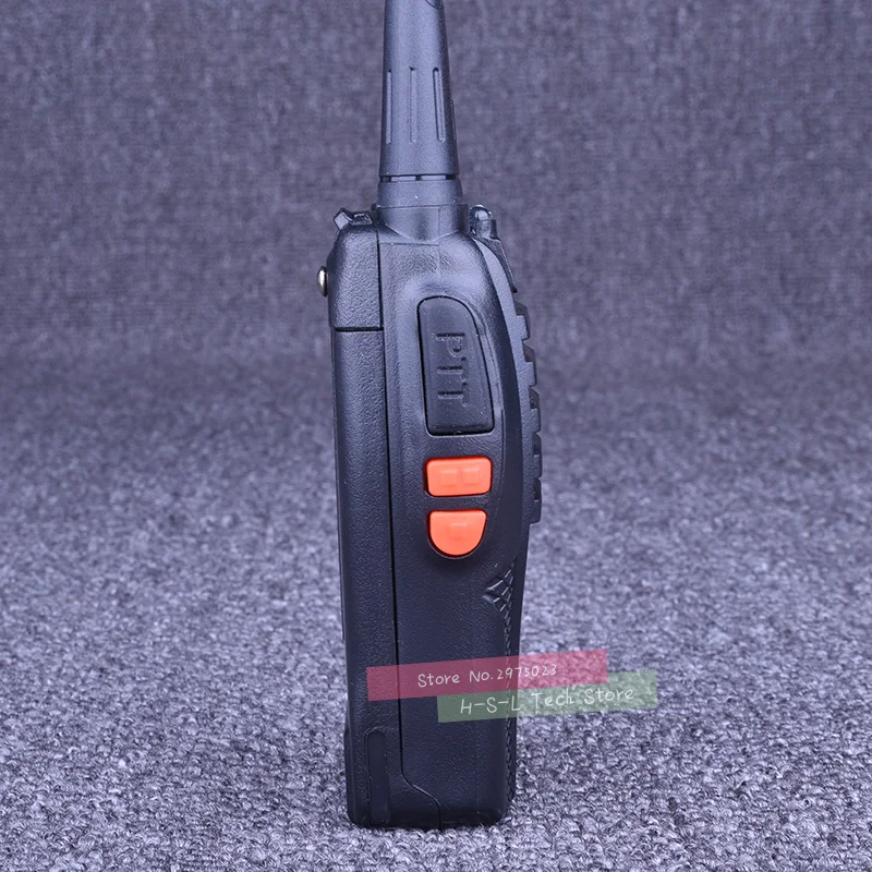 BaoFeng-walkie-talkie profesional BF-999S, Radio bidireccional, linterna de frecuencia, UHF, 400-470MHz, 16 canales