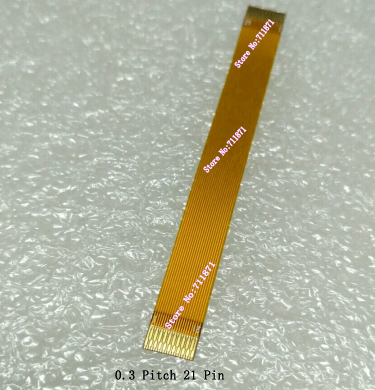 Banhado a ouro 6cm 0.3 passo 10 11p 21pin fpc cabo linha 0.3mm espaçamento 21p mipi fpc ffc linha cabo 60mm 21 pinos 21p cabo de fita
