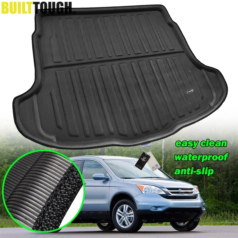 

Accessories For Honda CR-V CRV 2007 2008 2009 2010 2011 Car Rear Trunk Liner Cargo Boot Mat Floor Tray Mud Kick Protector Carpet