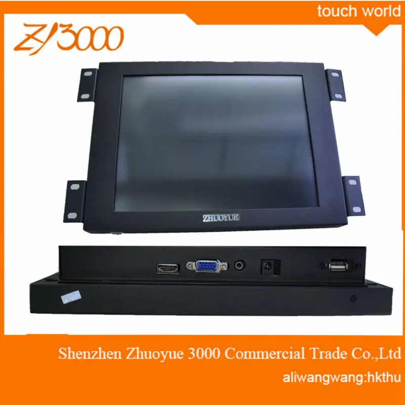 2017 Sale Special Offer Stock Great Price 10 inch  industrial Touch Screen Monitor with USB,HDMI,AV,VGA USB  input