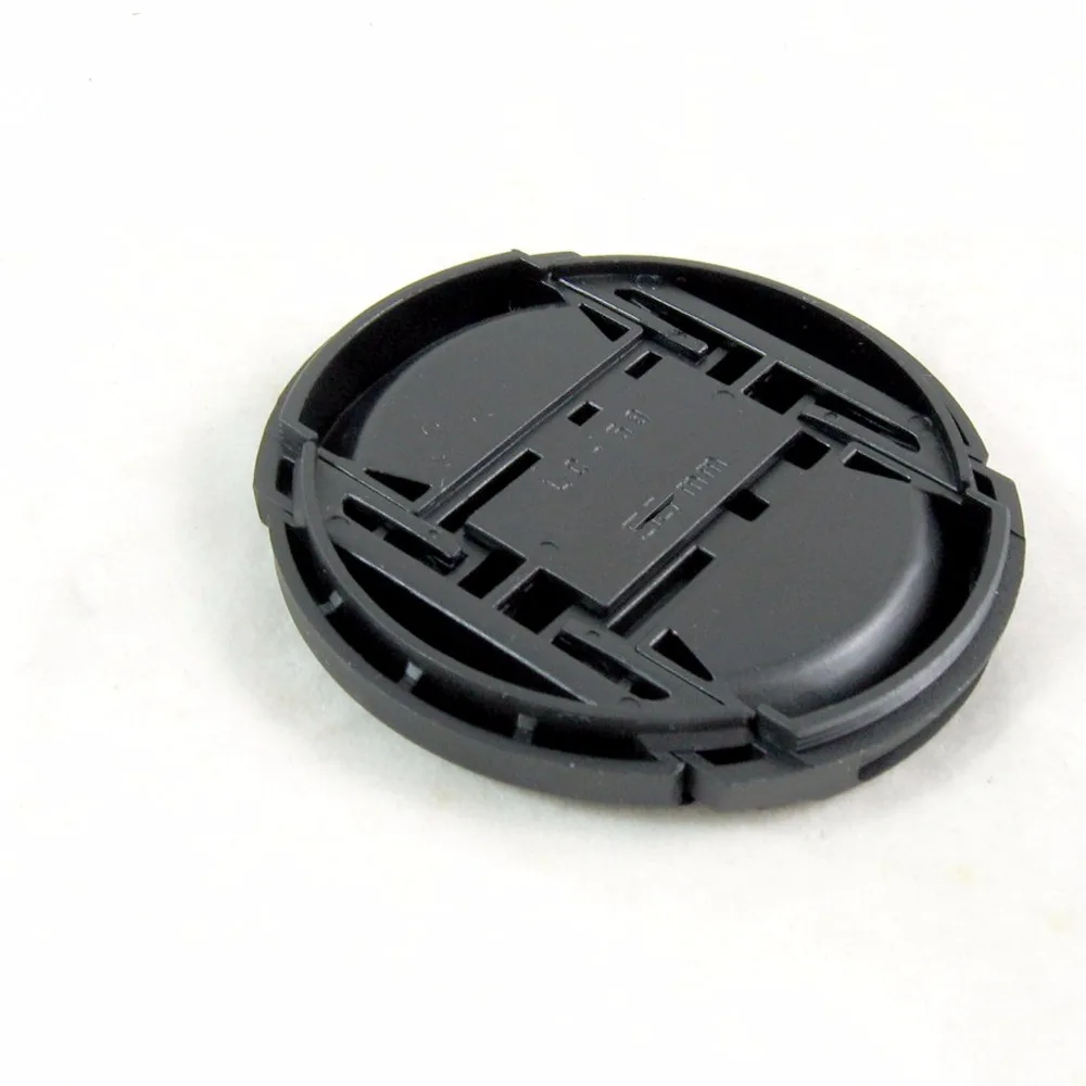 Dslrkit lente frontal de 62mm para lente nikon, tampa com encaixe central de 62mm