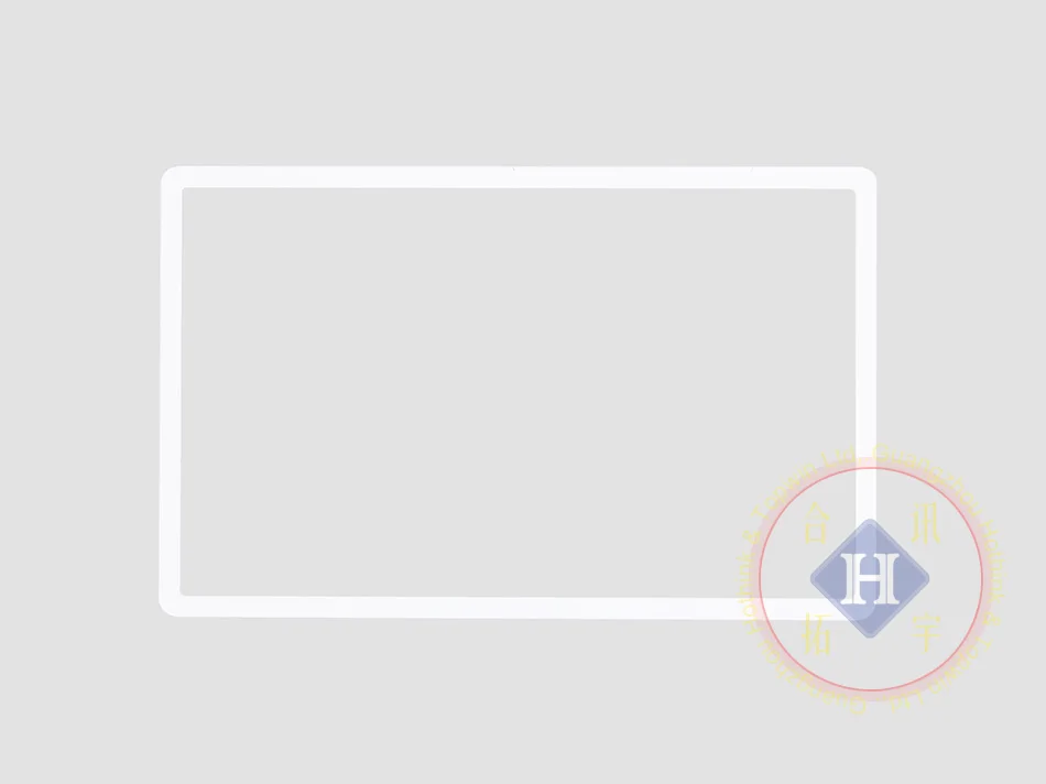 HOTHINK New Black / White Top Upper LCD Screen Plastic Cover Replacement Part for Nintendo 2DS