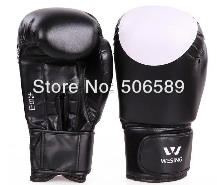 boxing gloves children adults PU leather  red blue black SD10-4