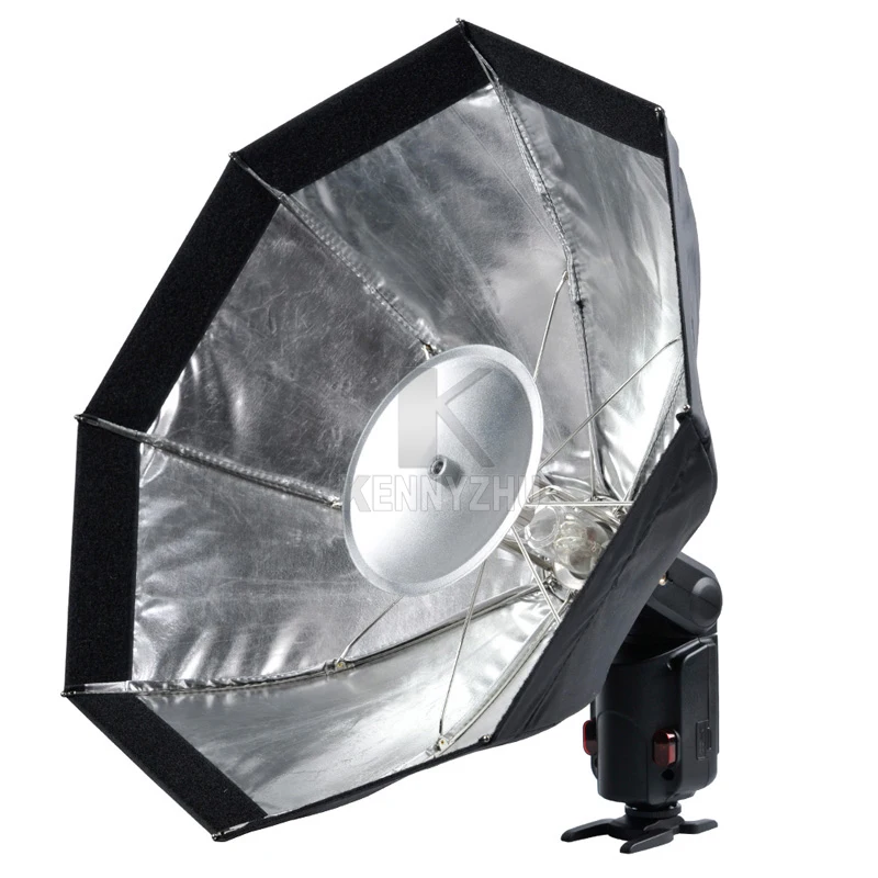 Godox 48cm Multifunctional Octagonal Honeycomb Grid Umbrella Softbox Kit AD-S7 for WITSTRO Flash Speedlite AD180 AD360 II