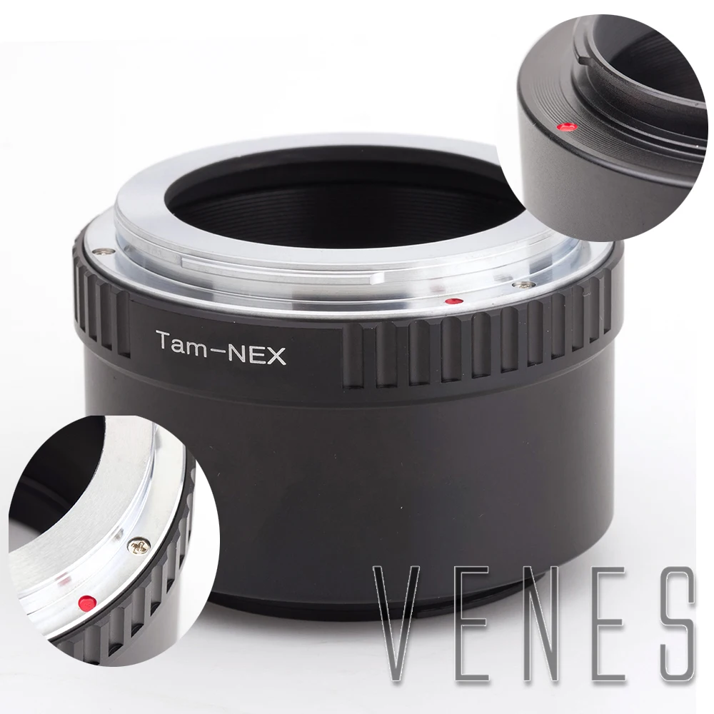 Venes For Tamron-NEX, Lens Adapter Suit For Tamron -NEX to Suit for Sony E Mount NEX For NEX-VG900 NEX-VG30  NEX-6  NEX-7 A5100