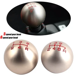 Perilla de palanca de cambios en forma de bola JDM de aluminio, 5/6 velocidades, para Honda Fit Civic City FD2 FN2 EP3 Tipo R DC2 DC5 AP1 AP2 S2000 F20C