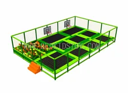 Eksportowane do St. Petersburg trampolina Park dopuszczenie ce plac zabaw HZ-LG051