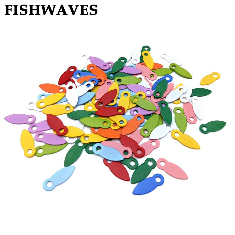 FISHWAVES 100Pcs 10 Colors Brads Diy Photo Album Frame Decoration Brads Embellishment Scrapbooking For Rotating Locks Buttons