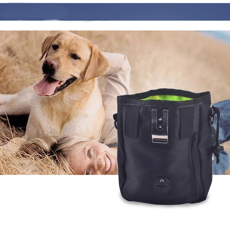 Hundetasche für Leckerlis, Hundetraining, tragbare, abnehmbare Hundetasche, Futtertasche für Welpen, Snack- und Belohnungstasche, interaktive Hüfttasche – Detail 3