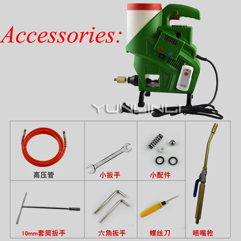 Bomba de lechada de poliuretano,