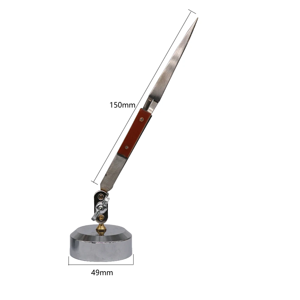 PHYBathroom-Outil de Soudage de Troisième Main avec Pince à Épiler à Verrouillage Croisé, Rotation Multidirectionnelle, réinitialisation Auxiliaire de Soudage, Outils de Fabrication de Bijoux