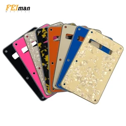 Fei Man Custom Guitar Parts Tremolo Cavity Cover Back Plate For Strat Strat Modern Style Electric Guitar Backplate With 6 Screws