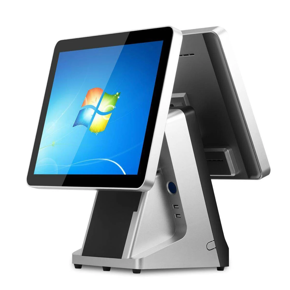 High Grade New OEM 15Inch POS All in One Cash Register System with I5 CPU,256GB SSD for Retails