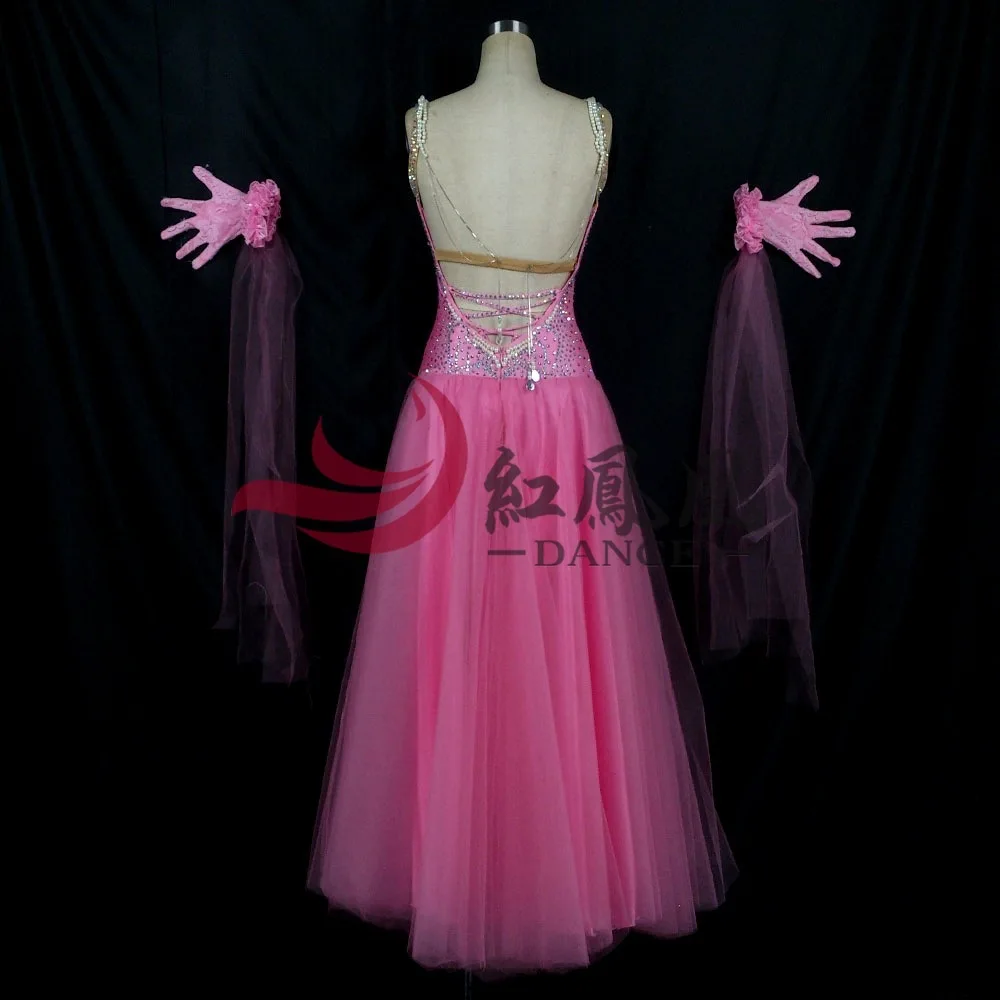 High-end International Standard Ballroom Smooth Dance Competition Dress, /Ballroom Standard Tango Waltz Dance Dress