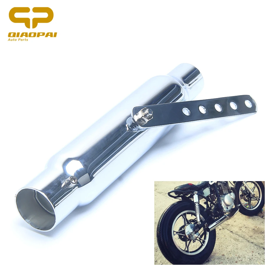 

Modified Motorcycle Exhaust Muffler Vintage Chrome Escapamento Motor Straight Exhaust Pipe For Harley Davidsion XL 883 Retro