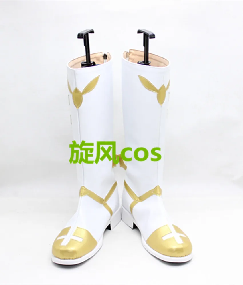 Fate/Apocrypha Rider of Black Faction Astolfo Twelve Paladins of Charlemagne Cosplay Boots Shoes S008